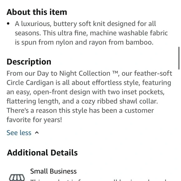 Barefoot Dreams Cozychic Lite Grey Open Cardigan Style 423 Size XS NWT - Picture 11 of 11